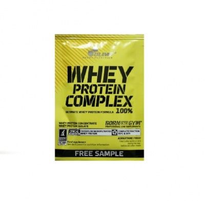 Детальное фото Olimp Whey Protein Complex 100% (17,5 гр) пробник Ванильное мороженое