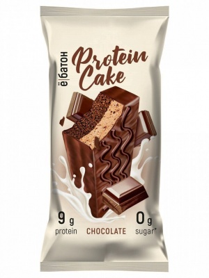 Детальное фото Ё-батон Protein Cake (50 гр) Шоколад