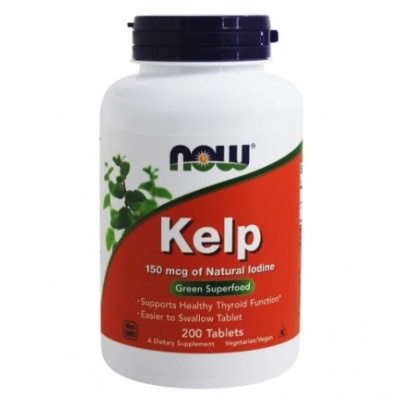 Детальное фото NOW Kelp 150 mcg (200 табл)