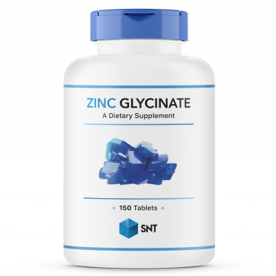 Детальное фото SNT Zinc Glycinate 50 mg (150 табл)