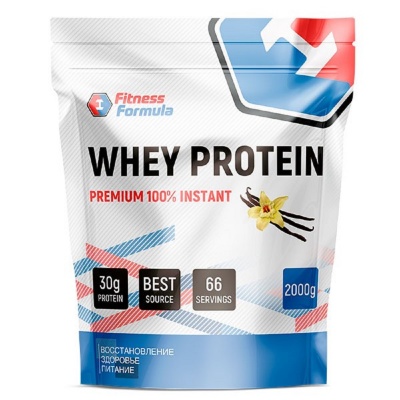 Детальное фото Fitness Formula 100% Whey Protein Premium (2000 гр) Ваниль