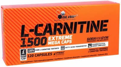 Детальное фото Olimp L-Carnitine 1500 Extreme Mega Caps (120 капс)