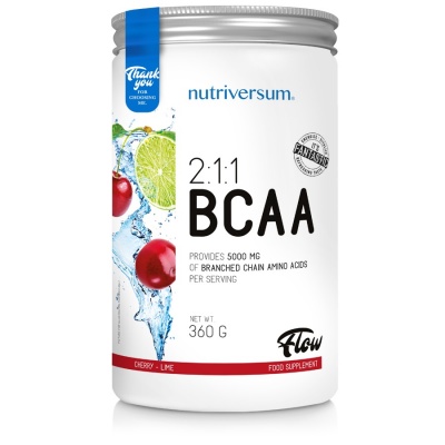 Детальное фото Nutriversum PurePro BCAA 2:1:1 Flow (360 гр) Вишня-лайм 