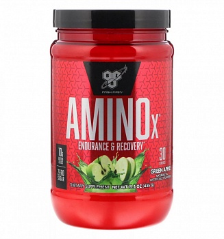 Анонс фото bsn amino x (435 гр.) клубника-апельсин