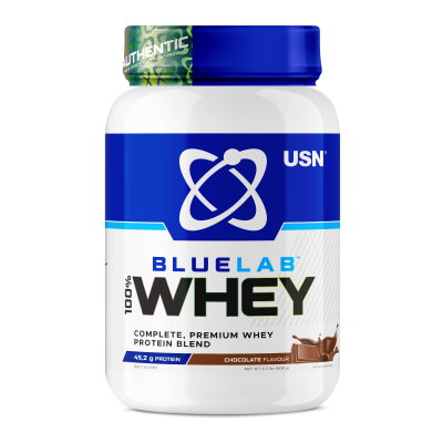 Детальное фото USN (SAR) BlueLab 100% Whey Premium Protein (908 гр) Шоколад