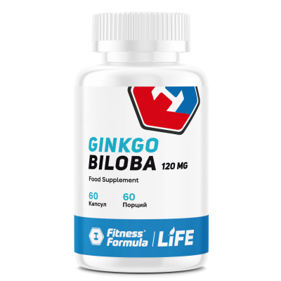 Детальное фото Fitness Formula Ginkgo Biloba 120 mg (60 капс)