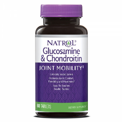 Детальное фото Natrol Glucosamine 1500 mg, Chondroitin 1200 mg (60 табл)