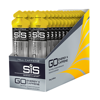 Анонс фото sis go energy + caffeine gel (60 мл) цитрус