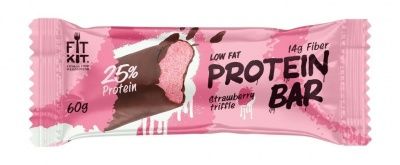 Детальное фото Fit Kit Protein Bar (60 гр) Малиновый чизкейк