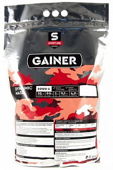 Анонс фото sportline dynamic mass gainer (3000 гр) шоколад