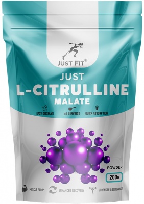 Детальное фото Just Fit L-Citrulline Malate (200 гр) Апельсин pr66