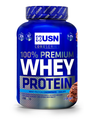 Детальное фото USN 100% Premium Whey Protein (2280 гр) Шоколад