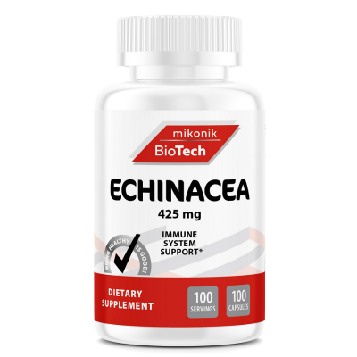 Детальное фото BioTech Mikonik Echinacea 425 mg (100 капс)