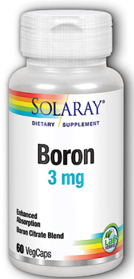 Детальное фото Solaray Boron Citrate 3 mg (60 вег. капс)