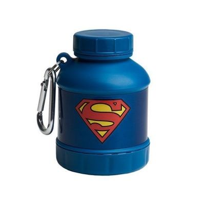 Детальное фото SmartShake Whey2Go Funnel DC Comics (110 мл /50 гр) Супермен