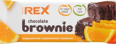 Детальное фото ProteinRex Brownie (50 гр) Апельсин