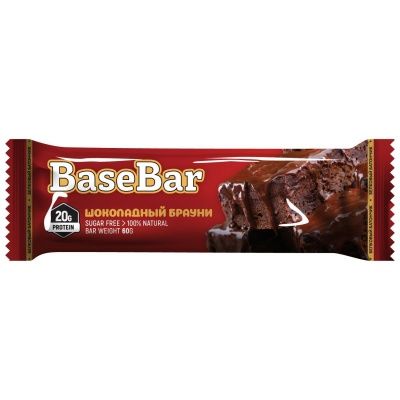 Детальное фото Base Bar 40% Whey Protein (60 гр) Шоколадный брауни