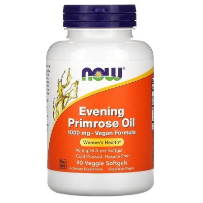 Детальное фото NOW Evening Primrose Oil 1000 mg (90 гел. капс)
