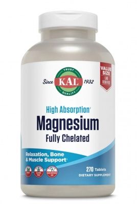 Детальное фото Kal Magnesium Glycinate Fully Chelated (270 табл)