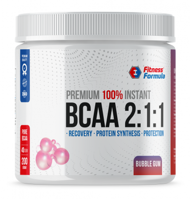 Детальное фото Fitness Formula BCAA 2:1:1 (200 гр) Жевательная резинка