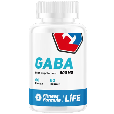Детальное фото Fitness Formula GABA 500 mg (60 капс)