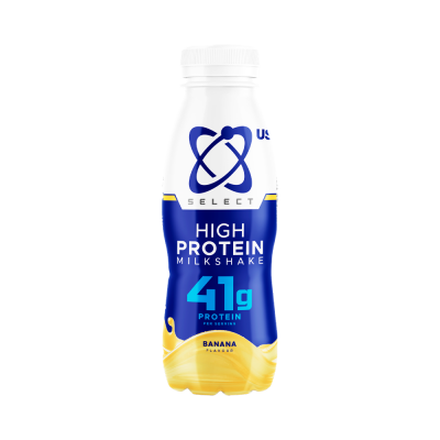 Детальное фото USN Select High Protein Milkshake (500 мл) Банан