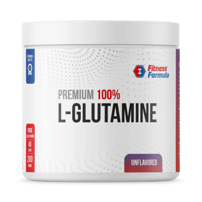 Детальное фото Fitness Formula L-Glutamine (200 гр) Натуральный