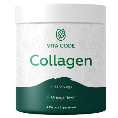 Детальное фото Vita Code Collagen (200 гр) Апельсин