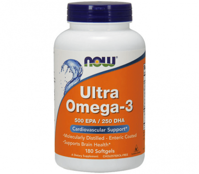 Детальное фото NOW Ultra Omega-3 (180 гел. капс)