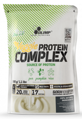 Детальное фото Olimp Veggie Protein Complex (500 гр) Шоколад