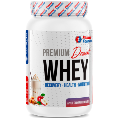 Детальное фото Fitness Formula Whey Protein Dessert Premium (900 гр) Яблоко-Карамель