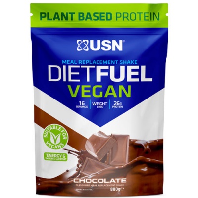 Детальное фото USN Diet Fuel Vegan (880 гр) Шоколад
