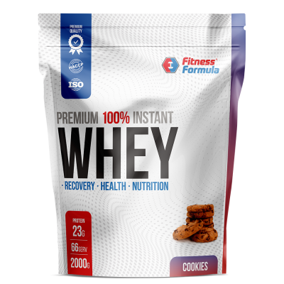 Детальное фото Fitness Formula 100% Whey Protein Premium (2000 гр) Печенье