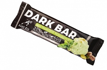 Анонс фото just fit dark bar (40 гр) фисташковое мороженое