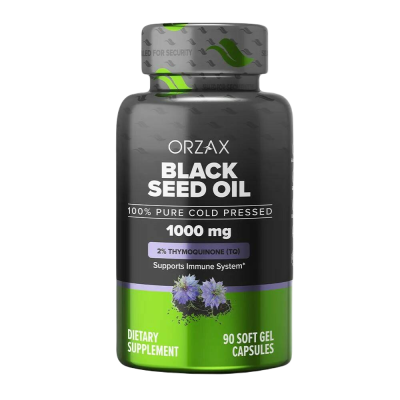 Детальное фото Orzax Black Seed Oil 1000 mg (90 гел. капс)