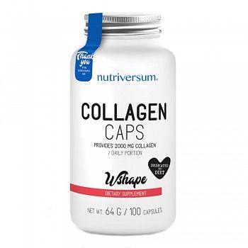 Анонс фото nutriversum wshape collagen caps (100 капс)