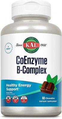 Детальное фото Kal Coenzyme B-Complex (60 жев. табл) Шоколад - Мята