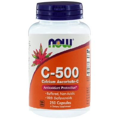 Детальное фото NOW C-500 Calcium Ascorbate-C (250 капс)