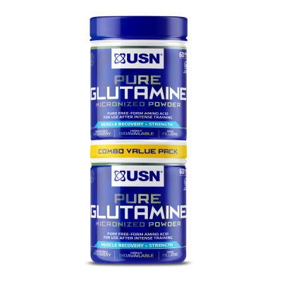 Детальное фото USN (SAR) Pure Glutamine (150 гр + 150 гр)