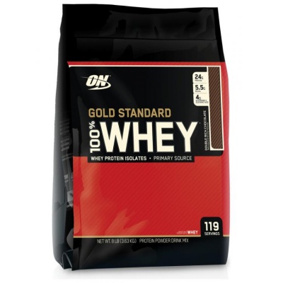 Анонс фото optimum nutrition gold standard 100% whey (4,54 кг) молочный шоколад
