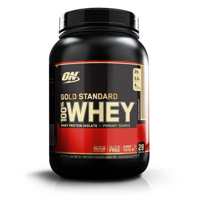 Детальное фото Optimum Nutrition Gold Standard 100% Whey (0,9 кг) Двойной шоколад