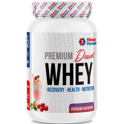 Детальное фото Fitness Formula Whey Protein Dessert Premium (900 гр) Фисташка-Малина