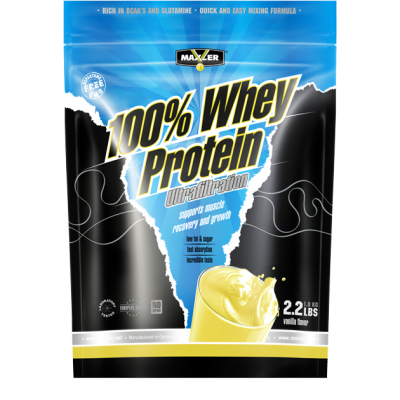 Детальное фото Maxler Ultrafiltration Whey Protein  (1 кг ПАКЕТ) Ваниль