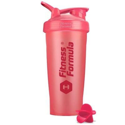 Детальное фото Fitness Formula Шейкер с держателем (600 мл) Розовый