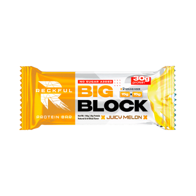 Детальное фото Reckful Big Block Protein Bar (100 гр) Клубника