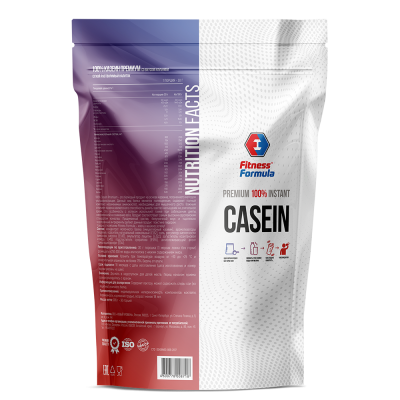 Детальное фото Fitness Formula Casein Premium (900 гр) Клубника