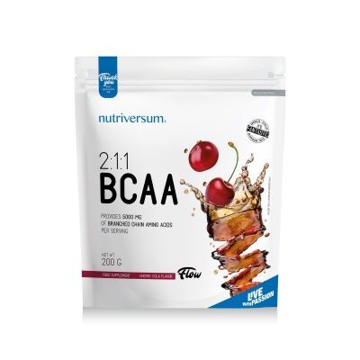 Детальное фото Nutriversum Flow 2:1:1 BCAA (200 гр) Вишня-Кола