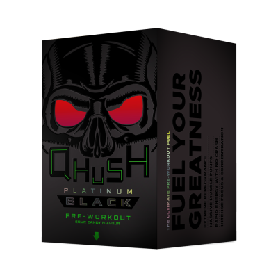 Детальное фото USN (SAR) Qhush Platinum Black (300 гр) Кислый леденец