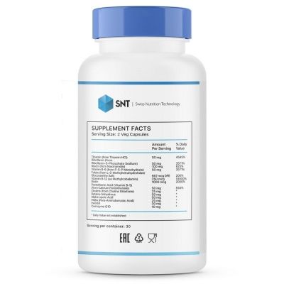 Детальное фото SNT CO-Enzyme B-Complex (60 капс)