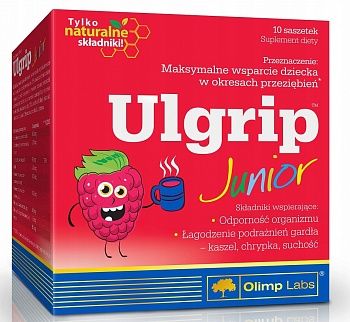 Анонс фото olimp ulgrip junior (10 саше) малина